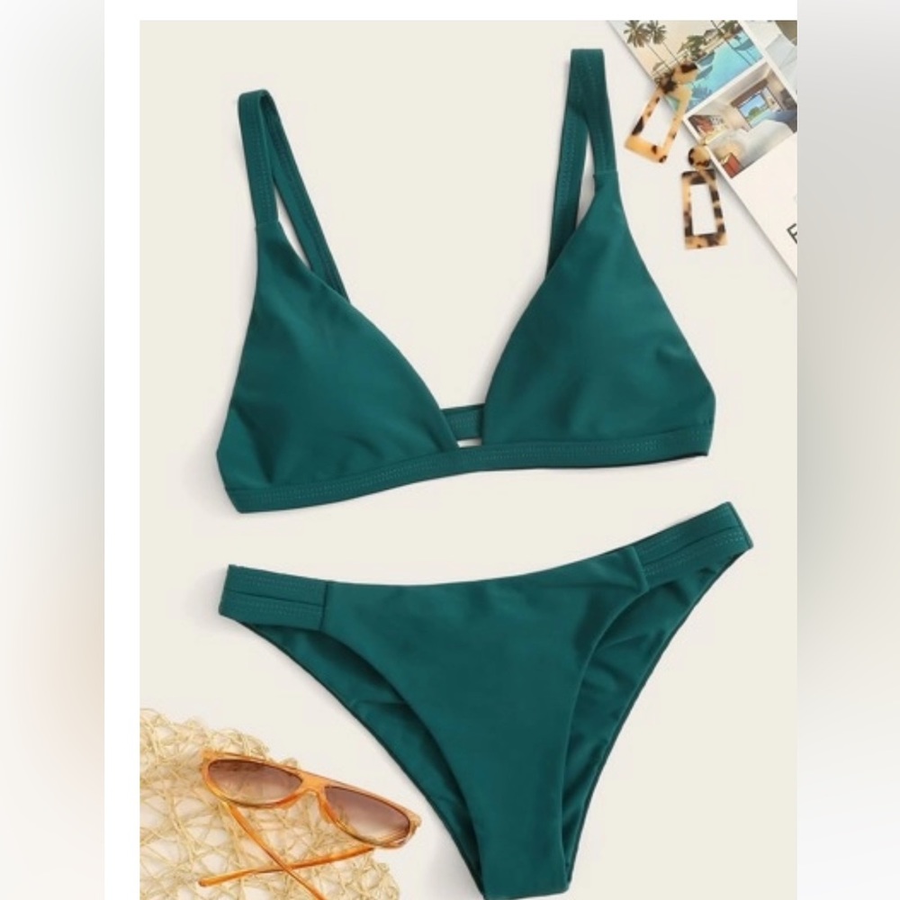 Turquoise bikini